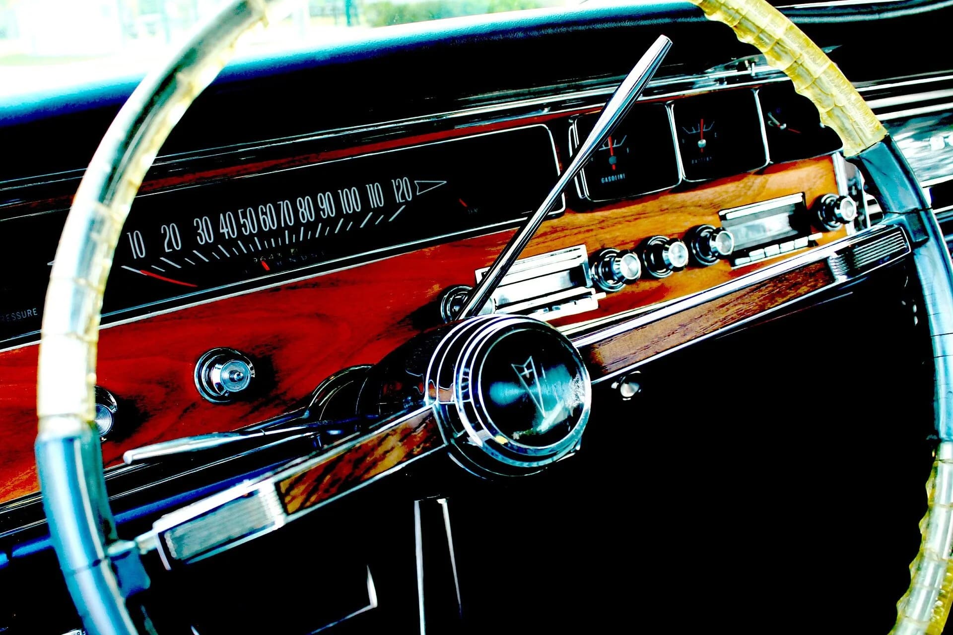 A classic Pontiac vehicle